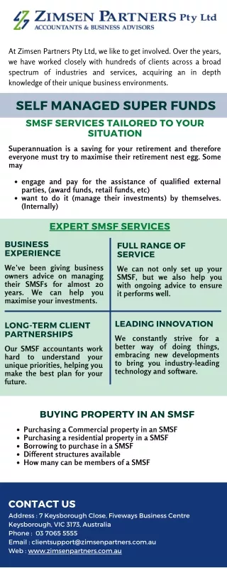We Are Your Expert SMSF Accountants Across Australia