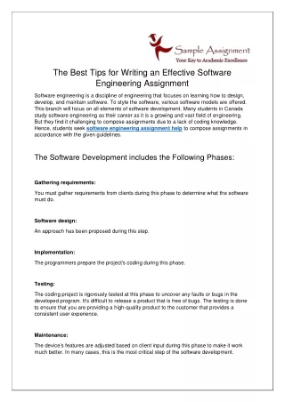 the best tips for writing an effective software