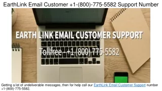 earthlink email customer 1 800 775 5582 support