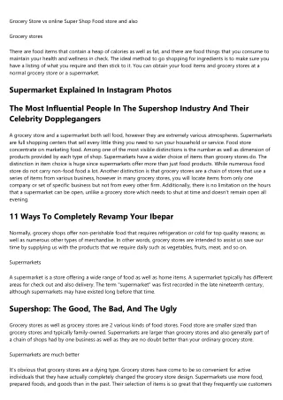 Ask Me Anything: 10 Answers To Your Questions About Supershop