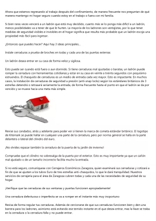 Consejos de cerrajería para ahorrar dinero en reparaciones de cerraduras y puert