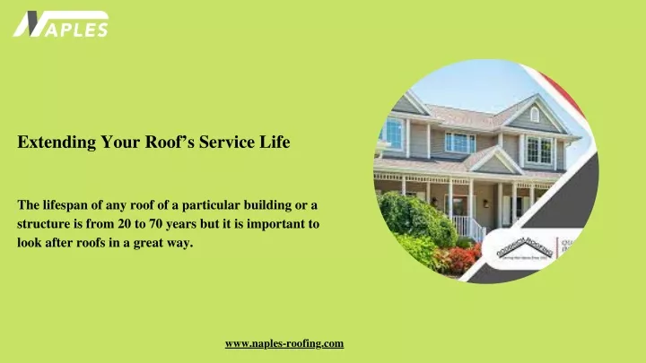 extending your roof s service life