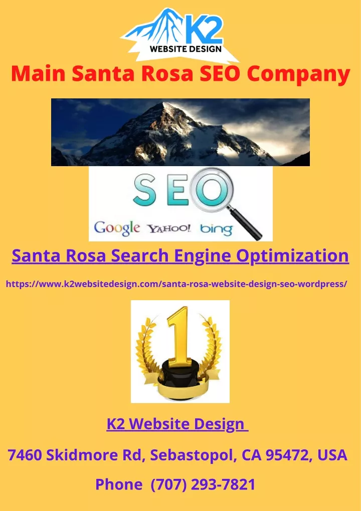 main santa rosa seo company