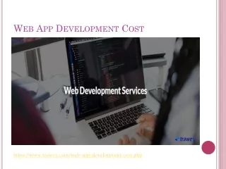 web app development cost