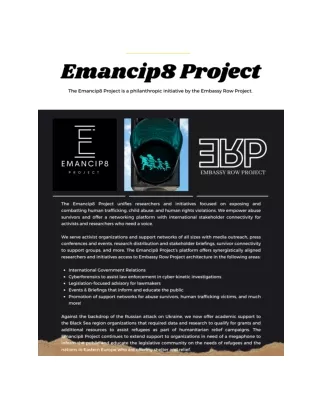 Emancip8 Project
