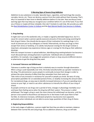5 Warning Signs of Severe Drug Addiction-converted