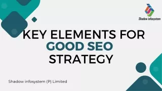 key elements for