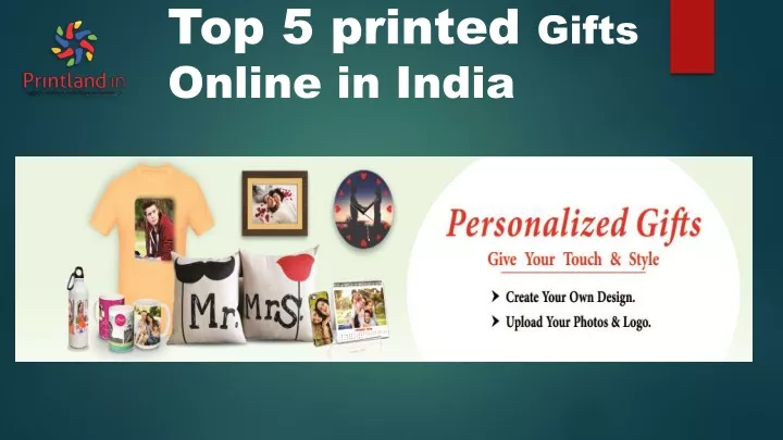 t op 5 printed gifts online in india