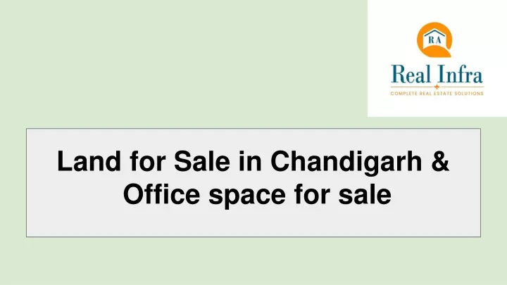 land for sale in chandigarh office space for sale