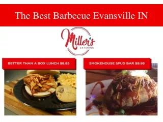 The Best Barbecue Evansville IN