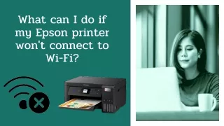 what can i do if my epson printer won t connect