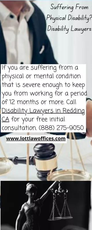Suffering From Physical Disability Disability Lawyers