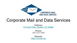 corporate mail and data services