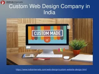 custom web design company in india