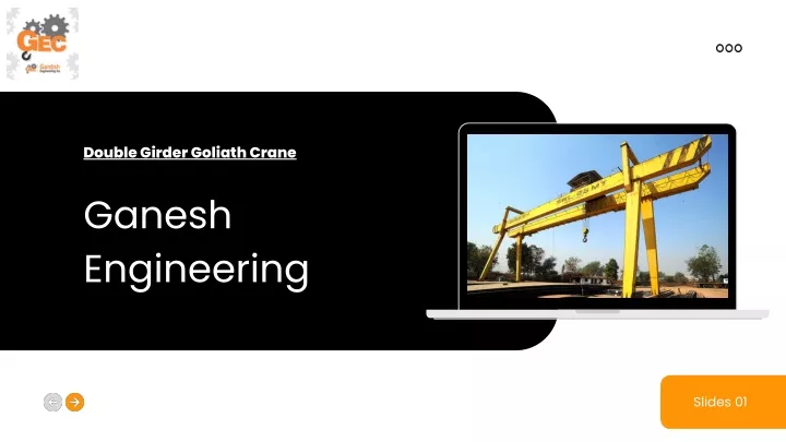 double girder goliath crane