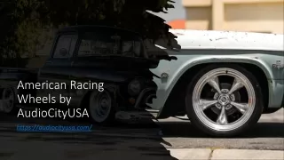 American Racing Wheels By AudioCityUSA