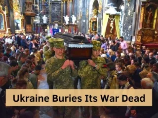 Ukraine buries its war dead