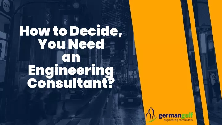 how to decide you need an engineering consultant