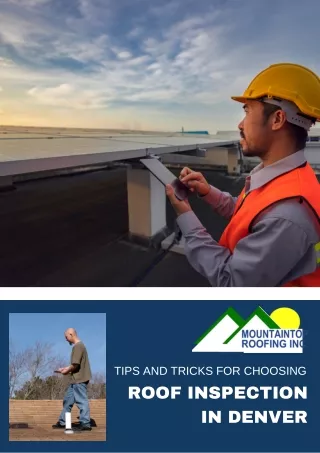 Tips and Tricks for Choosing Roof Inspection in Denver