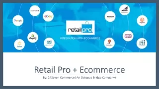 Retail Pro POS v8, v9, Prism Ecommerce Integration