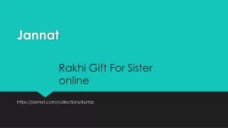 Rakhi Gift for sister online