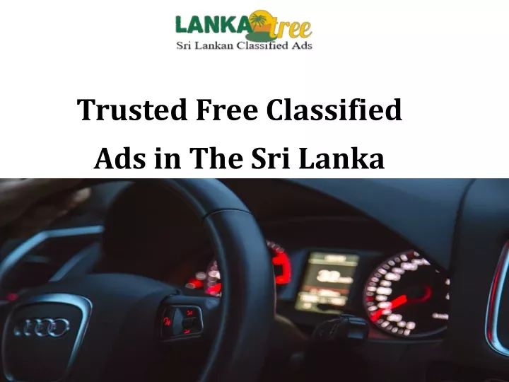 trusted free classified ads in the sri lanka