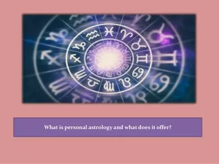 What is personal astrology and what does it offer