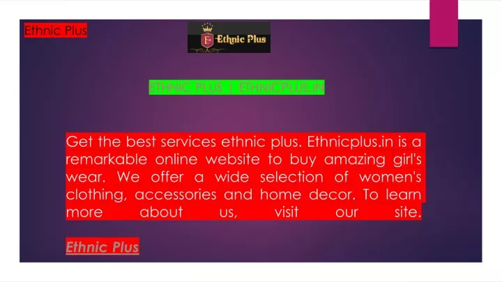 ethnic plus ethnicplus in