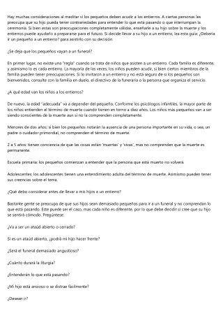 Consejos de Funeraria Zaragoza 24h que te ayudan a planear un funeral