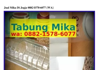 Jual Mika Di JogjaJual Mika Di Jogja ౦88ᒿ-I5ᜪ8-Ꮾ౦ᜪᜪ[WA]