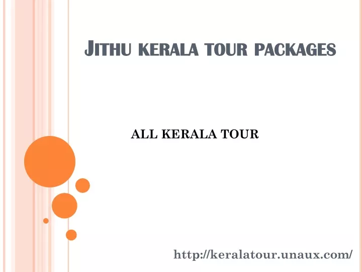 jithu kerala tour packages