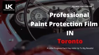 Title - Are you Looking for Paint Protection Film in Toronto? - The L.K Auto In