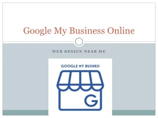 google my business online
