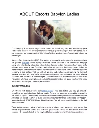 british london escorts
