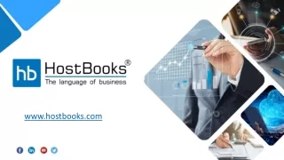 HostBooks - An Effective Inventory Management Software