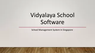 vidyalaya school software