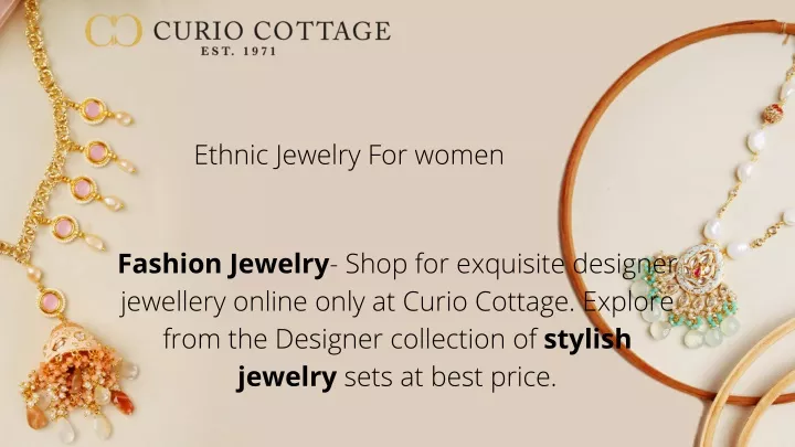 ethnic jewelry for women