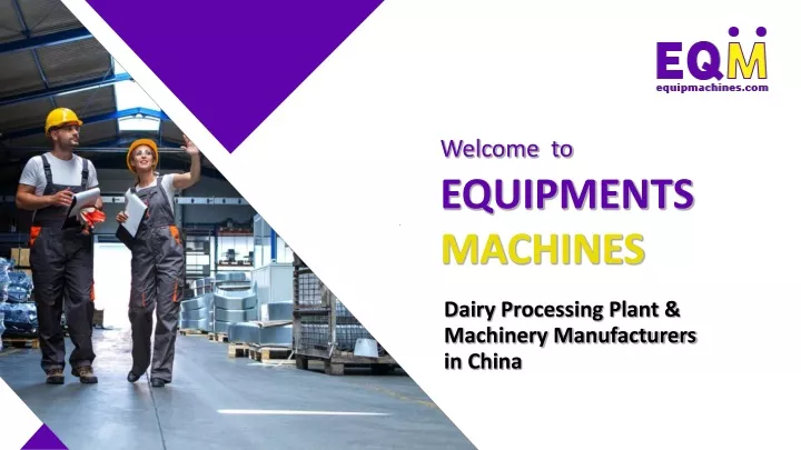 welcome to equipments machines