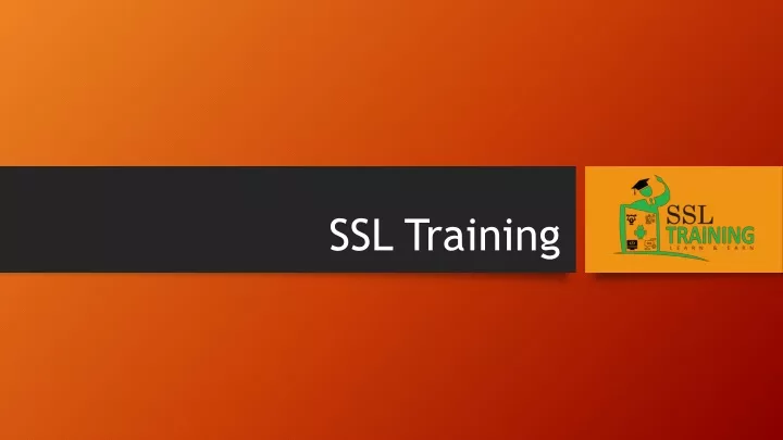 ssl training