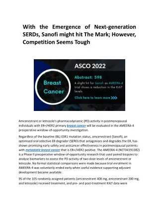 with the emergence of next generation serds