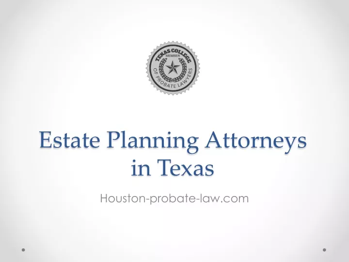 estate planning attorneys in texas