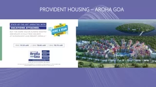 3 Bhk Flats for Sale in Goa - Provident Housing