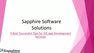 sapphire software solutions