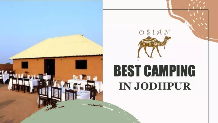 best camping in jodhpur