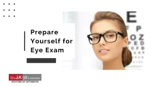 Prepare Yourself for Eye Exam