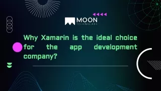 why xamarin is the ideal choice why xamarin