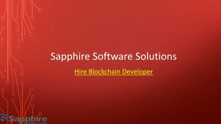 sapphire software solutions