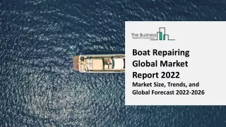 boat repairing global market report 2022 market