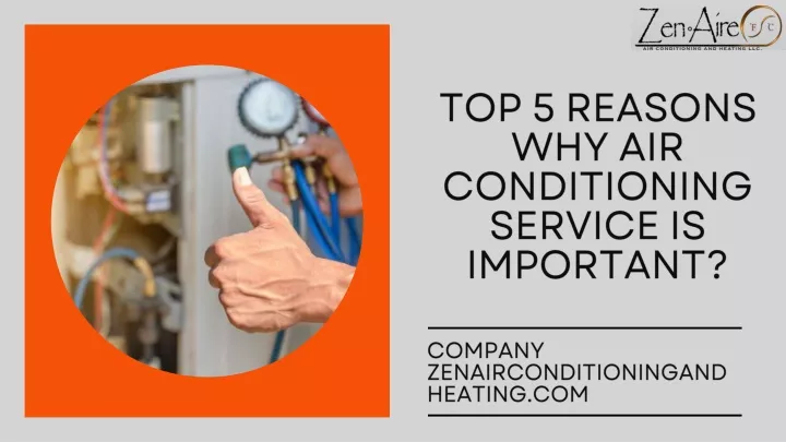 top 5 reasons why air conditioning service