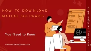 h o w t o d o w n l o a d matlab software